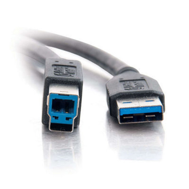 C2G 2m USB 3.0 A Male to B Male Cable USB cable USB B Black 54174