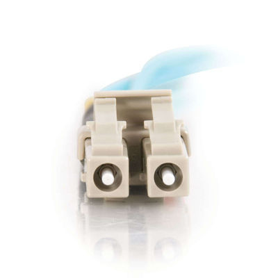 C2G 11002 fibre optic cable 3 m LC Blue 11002