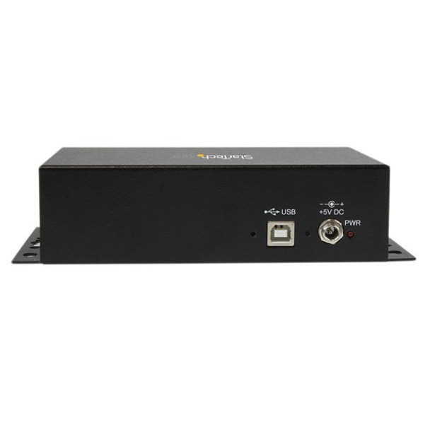 StarTech.com 8 Port USB to DB9 RS232 Serial Adapter Hub – Industrial DIN Rail and Wall Mountable ICUSB2328I
