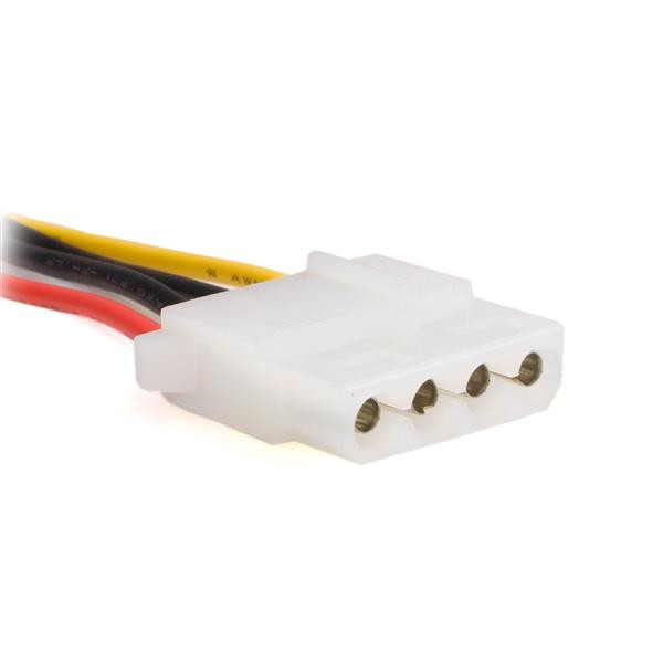 StarTech.com SATA to LP4 Power Cable Adapter with 2 Additional LP4 LP4SATAFM2L