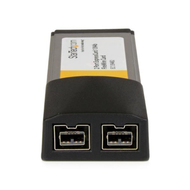 StarTech.com 2 Port ExpressCard 1394b FireWire Laptop Adapter Card EC1394B2