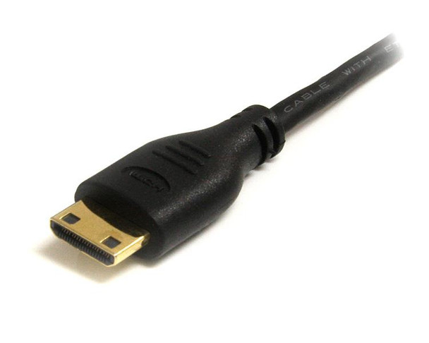 Startech.Com 6 Ft Slim High Speed Hdmi Cable With Ethernet - Hdmi To Hdmi Mini M/M Hdmiacmm6S