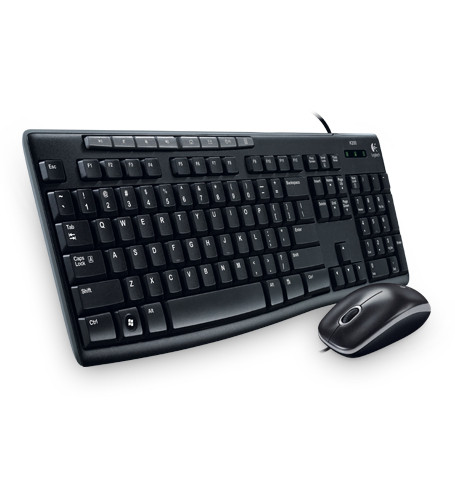 Logitech Mk200 Keyboard Usb Black 920-002714