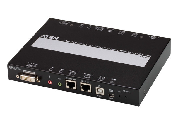 Aten CN9600 KVM switch Black CN9600