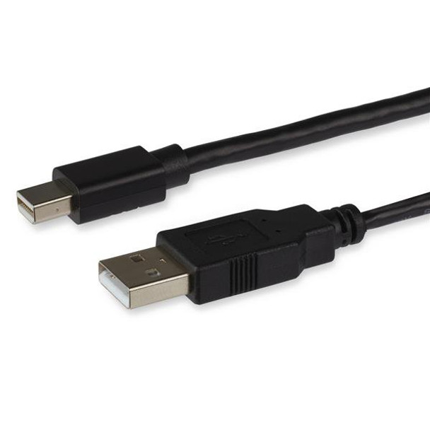 Startech.Com Mini Displayport To Dual-Link Dvi Adapter - Usb Powered - Black Mdp2Dvid2