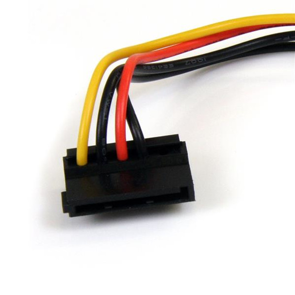 StarTech.com 6in 4 Pin LP4 to Right Angle SATA Power Cable Adapter SATAPOWADAPR