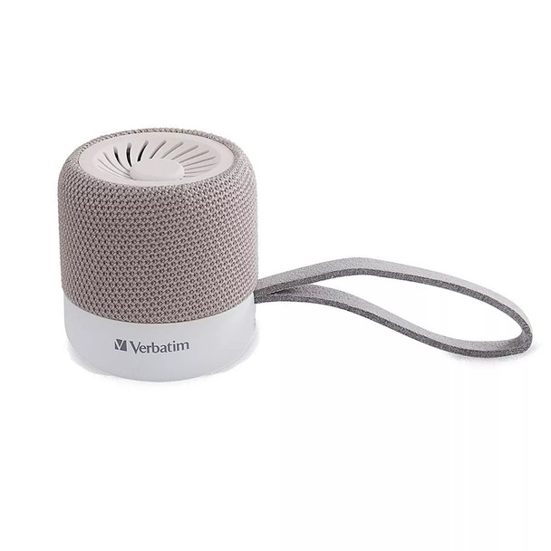 Verbatim 70232 portable speaker Stereo portable speaker Grey, White 3 W 70232