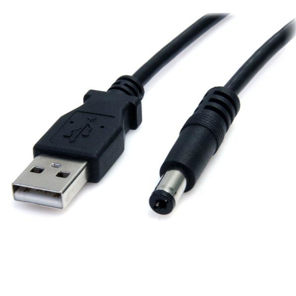 Startech.Com Usb To 5.5Mm Power Cable - Type M Barrel - 3 Ft Usb2Typem