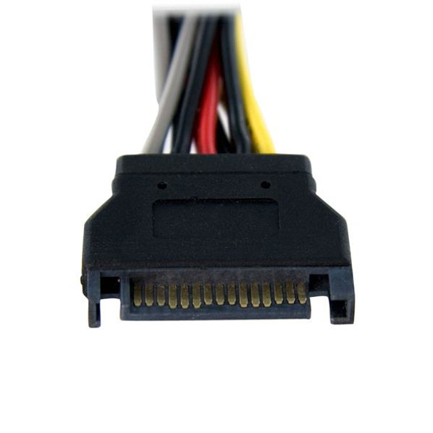 StarTech.com 6in SATA Power Y Splitter Cable Adapter - M/F PYO2SATA