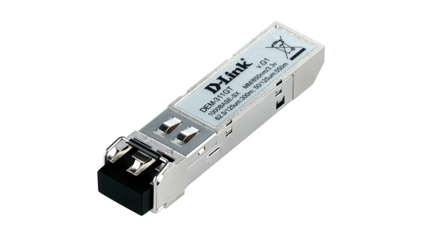 D-Link DEM-311GT network transceiver module Fiber optic 1000 Mbit/s SFP 850 nm DEM-311GT