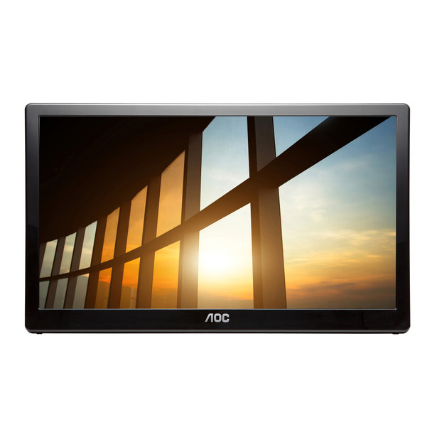 AOC 59 Series I1659FWUX computer monitor 39.6 cm (15.6") 1920 x 1080 pixels Full HD LCD Black I1659FWUX