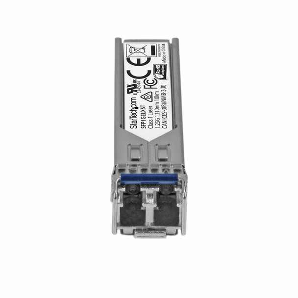 StarTech.com Juniper SFP-1GE-LX Compatible SFP Module - 1000BASE-LX - 1GbE Single Mode Fiber SMF Optic Transceiver - 1GE Gigabit Ethernet SFP - LC 10km - 1310nm - DDM SFP1GELXST