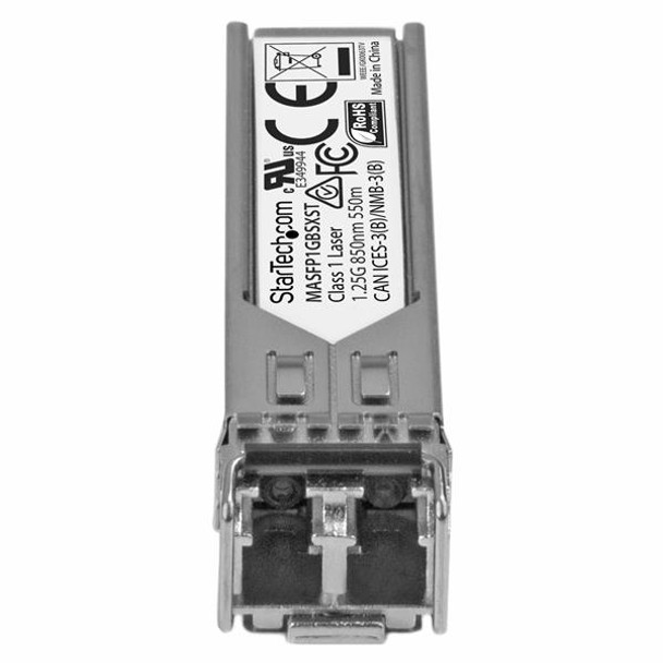 StarTech.com Cisco Meraki MA-SFP-1GB-SX Compatible SFP Transceiver Module - 1000BASE-SX MASFP1GBSXST