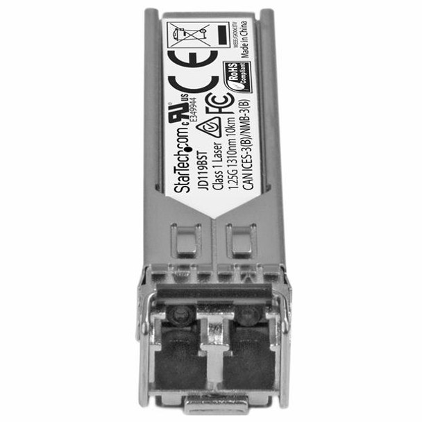 Startech.Com Hpe Jd119B Compatible Sfp Module - 1000Base-Lx - 1Gbe Single Mode Fiber Optic Transceiver - 1Ge Gigabit Ethernet Sfp - Lc 10Km - 1310Nm - Ddm Hpe 5900, 12500, 5500 Jd119Bst