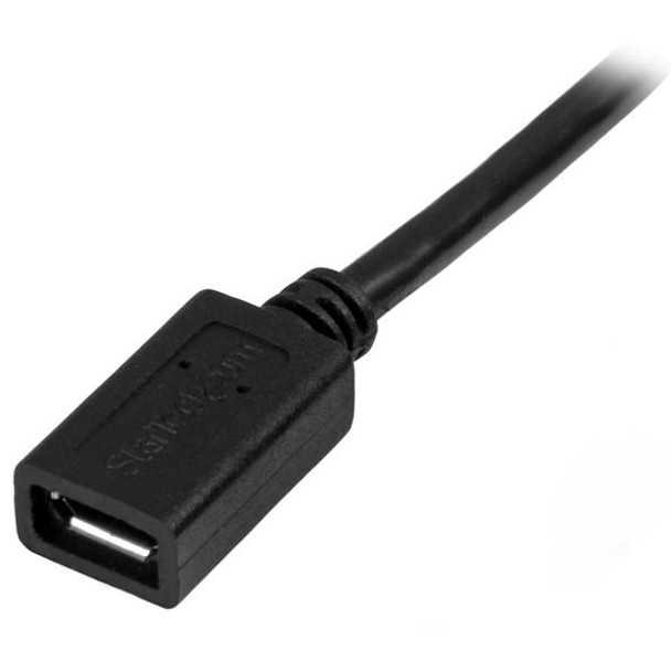 StarTech.com Micro-USB Extension Cable - M/F - 0.5m (20in) USBUBEXT50CM