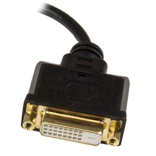 StarTech.com Micro HDMI to DVI-D adapter M/F - 8in HDDDVIMF8IN