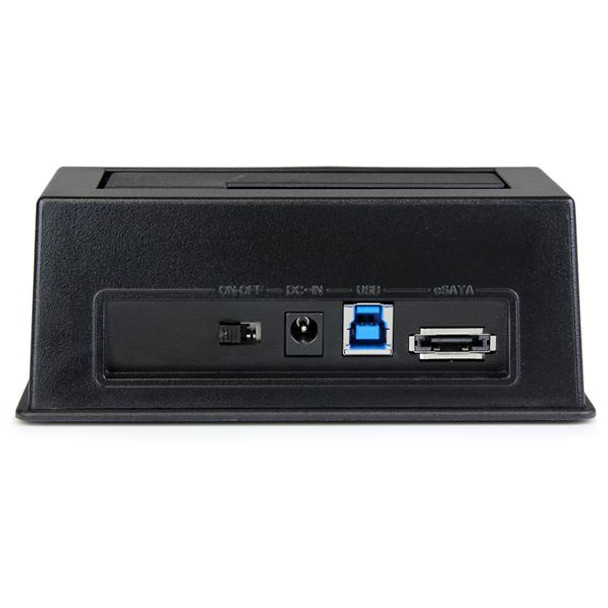 StarTech.com eSATA / USB 3.0 SATA III Hard Drive Docking Station SSD / HDD with UASP SDOCKU33EBV