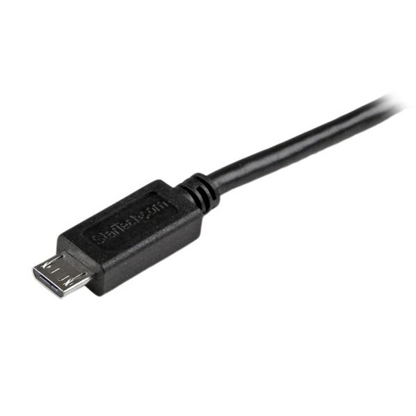 Startech.Com Short Micro-Usb Cable - M/M - 1 Ft Usbaub1Bk