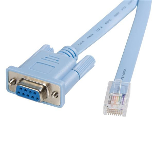 Startech.Com 6 Ft Rj45 To Db9 Cisco Console Management Router Cable - M/F Db9Concabl6