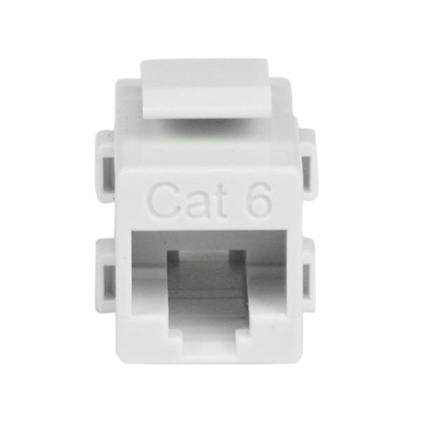 Startech.Com White Cat 6 Rj45 Keystone Jack Network Coupler - F/F C6Keycouplwh