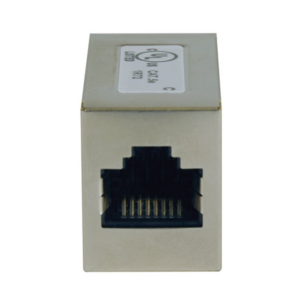 Tripp Lite Cat5e Straight Through Modular Shielded In-Line Coupler (RJ45 F/F) N032-001