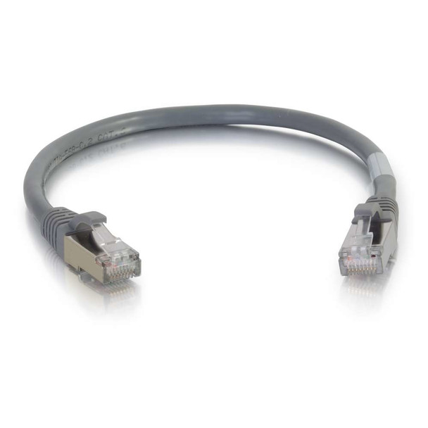 C2G 0.6m, CAT6, STP networking cable Grey U/FTP (STP) 00775