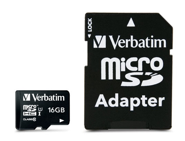Verbatim Premium memory card 16 GB MicroSDHC Class 10 44082