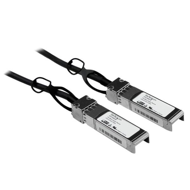 StarTech.com Cisco SFP-H10GB-CU3M Compatible 3m 10G SFP+ to SFP+ Direct Attach Cable Twinax - 10GbE SFP+ Copper DAC 10 Gbps Low Power Passive Mini GBIC/Transceiver Module DAC Firepower ASR920 ASR9000 SFPCMM3M