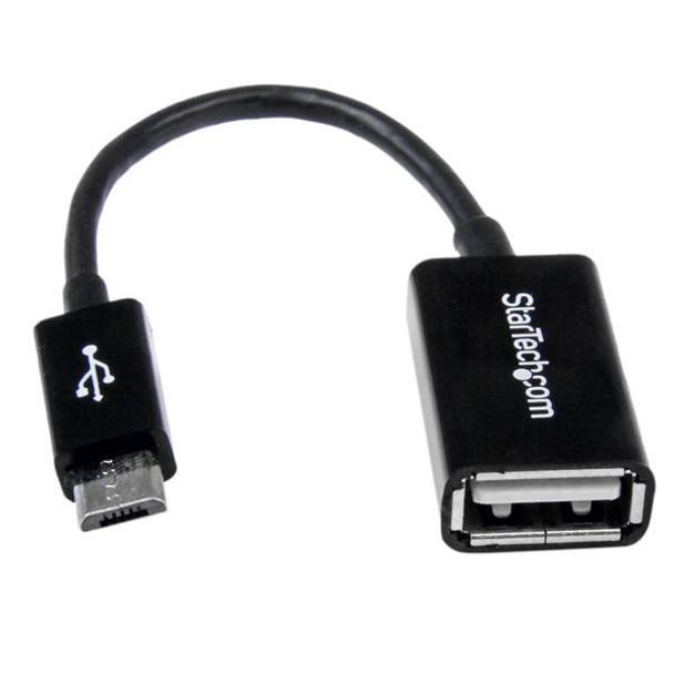Startech.Com 5In Micro Usb To Usb Otg Host Adapter M/F Uusbotg