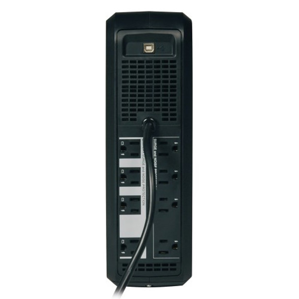 Tripp Lite OmniSmart LCD 120V 650VA 350W Line-Interactive UPS, Tower, LCD display, USB port OMNI650LCD