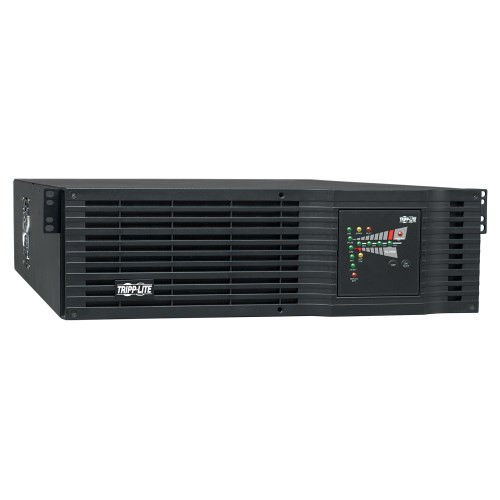 Tripp Lite SmartOnline 120V 3kVA 2.4kW On-Line Double-Conversion UPS, Extended Run, SNMP, Webcard, 3U Rack/Tower, USB, DB9 Serial SU3000RTXL3U