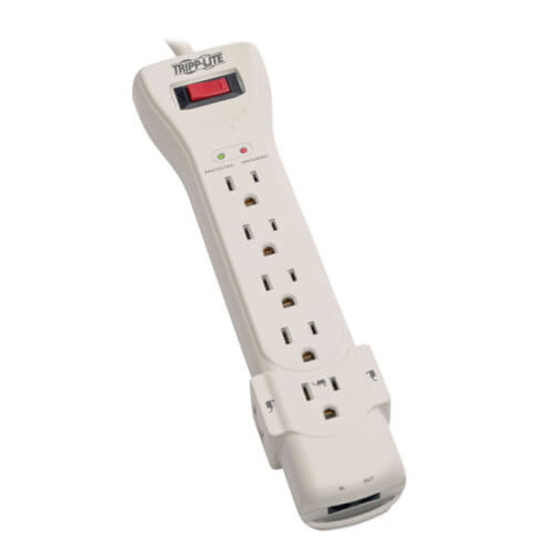 Tripp Lite Protect It! 7-Outlet Surge Protector, 15-Ft. Cord, 2520 Joules, Fax/Modem Protection, Rj11 Super7Tel15