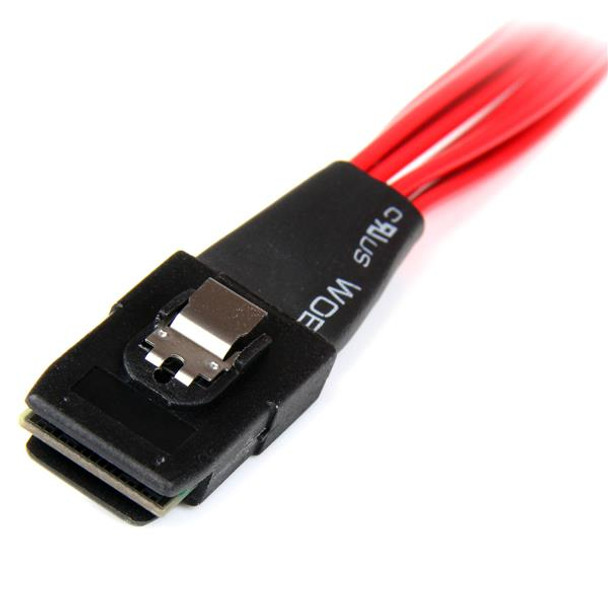 StarTech.com 50cm Internal Serial Attached SCSI Mini SAS Cable - SFF8087 to 4x SFF8482 SAS808782P50