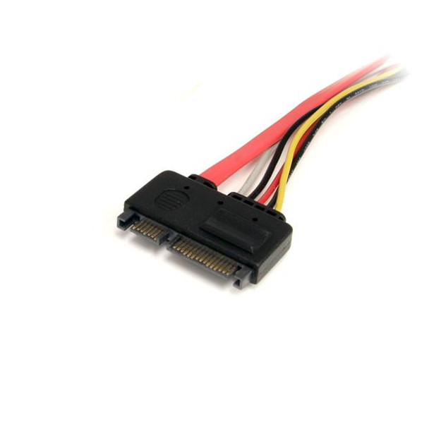 StarTech.com 12in 22 Pin SATA Power and Data Extension Cable SATA22PEXT