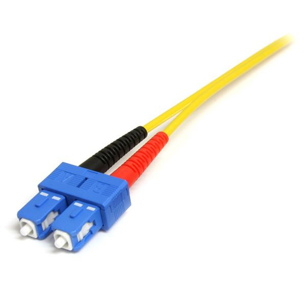 StarTech.com 1m Single Mode Duplex Fiber Patch Cable LC-SC SMFIBLCSC1