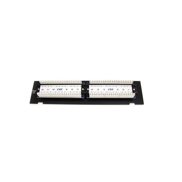 StarTech.com 1U 12 Port Wall Mount Cat5e 110 Patch Panel - 45 Degree PANEL4512