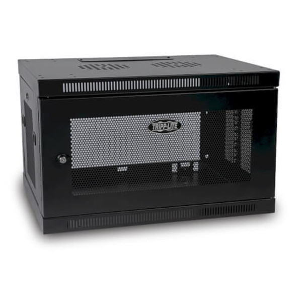 Tripp Lite 6U Low-Profile Wall Mount Rack Enclosure Server Cabinet, Switch-Depth Srw6U