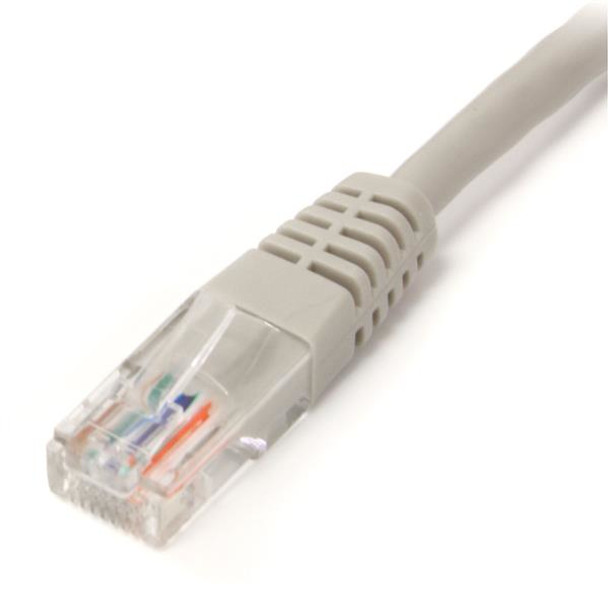 Startech.Com 10 Ft Cat5E Gray Molded Rj45 Utp Cat 5E Patch Cable - 10Ft Patch Cord 1421006