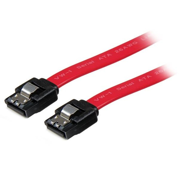 Startech.Com 18In Latching Sata Cable Lsata18