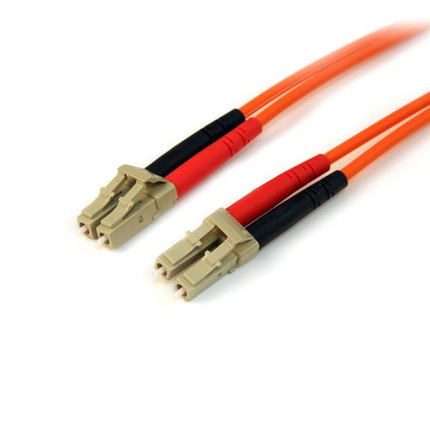 StarTech.com Fiber Optic Cable - Multimode Duplex 50/125 - LSZH - LC/LC - 10 m 50FIBLCLC10