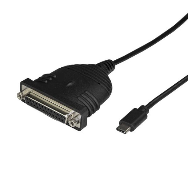 StarTech.com USB-C to Parallel Printer Cable ICUSBCPLLD25