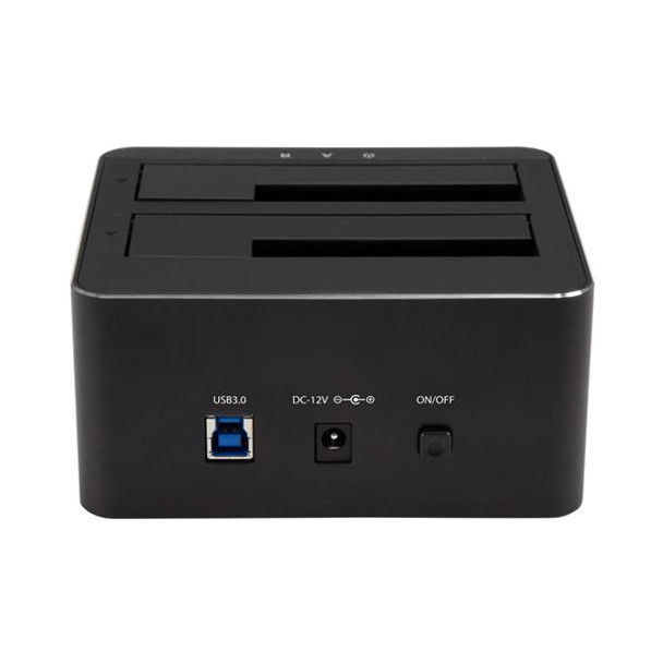 Startech.Com Dual-Bay Sata Hdd Docking Station For 2 X 2.5/3.5" Sata Ssds/Hdds - Usb 3.0 Sdock2U33V