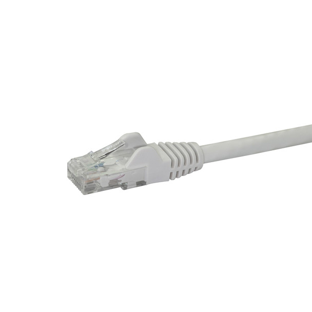 Startech.Com 4Ft Cat6 Ethernet Cable - White Cat 6 Gigabit Ethernet Wire -650Mhz 100W Poe Rj45 Utp Network/Patch Cord Snagless W/Strain Relief Fluke Tested/Wiring Is Ul Certified/Tia N6Patch4Wh