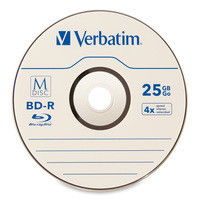 Verbatim 98909 blank Blu-Ray disc BD-R 25 GB 25 pc(s) 98909