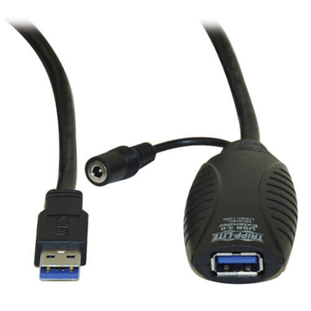 Tripp Lite USB 3.0 SuperSpeed Active Extension Repeater Cable (A M/F), 10M U330-10M