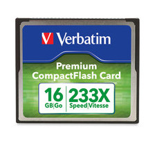 Verbatim 97982 memory card 16 GB CompactFlash 97982