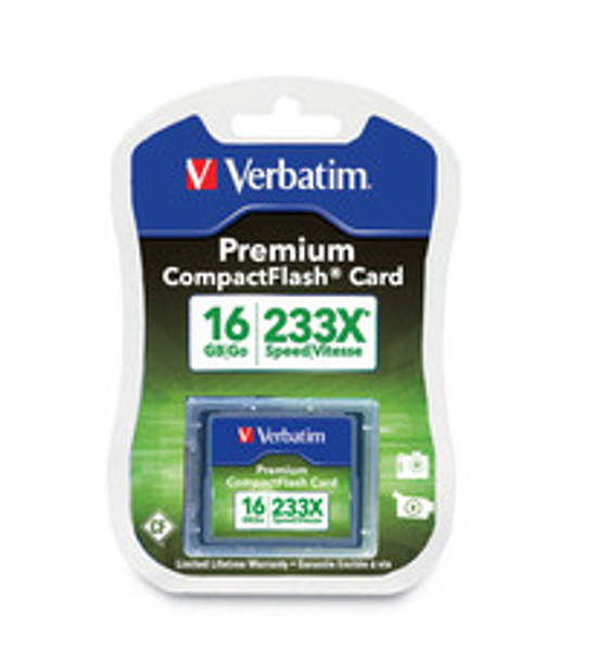 Verbatim 97982 memory card 16 GB CompactFlash 97982