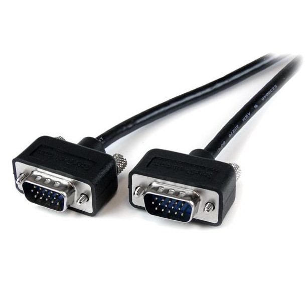 StarTech.com 15 ft Thin Coax High Res Monitor VGA Cable -Low Profile HD15 M/M MXT101MMLP15