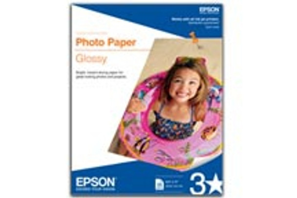 Epson Glossy 8.5" X 11" 20S Photo Paper S041141