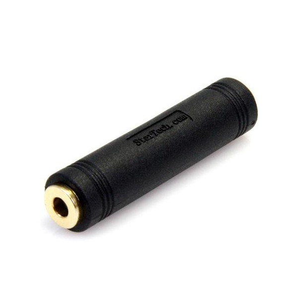 Startech.Com 3.5 Mm To 3.5 Mm Audio Coupler - Female To Female Gcaud3535Ff